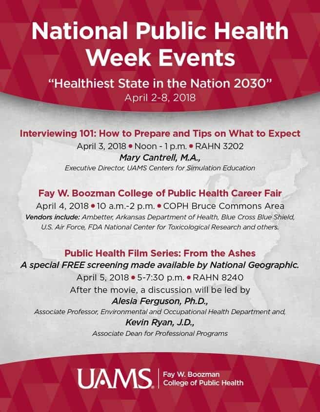National Public Health Week 2018