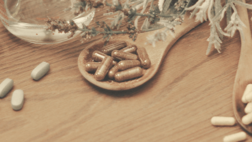 supplements with plants and oils