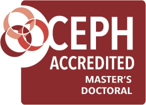 CEPH accredited logo - Master's Doctoral