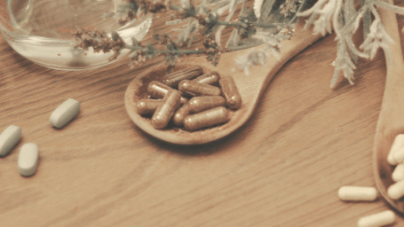 supplements with plants and oils