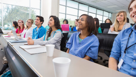 students in classroom